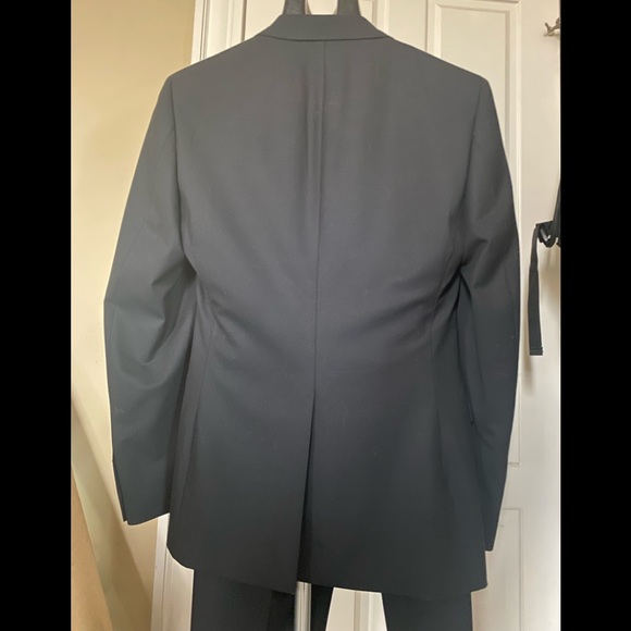 PAUL BETENLY CERAMICA Roberto Blazer 38R Roma Pant 31R Modern Slim Suit Charcoal - Picture 9 of 16